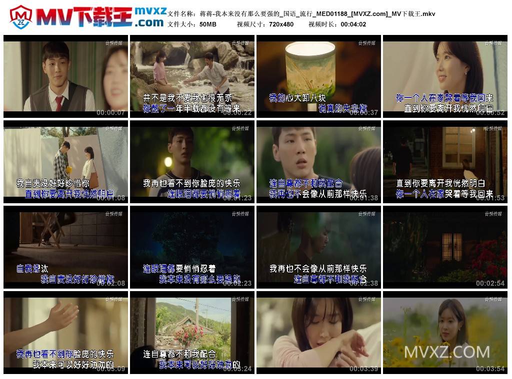 蒋蒋-我本来没有那么要强的_国语_流行_MED01188